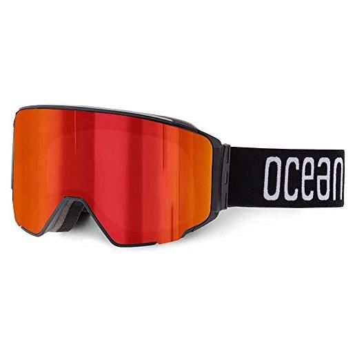 Ocean Sunglasses ski & snow denali matte black 0/0/0/0 unisex adulti