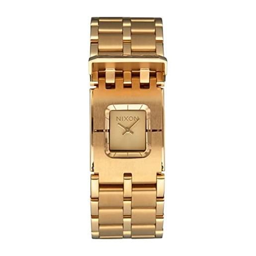 Nixon orologio analogueico quarzo donna con cinturino in acciaio inox a1362502-00