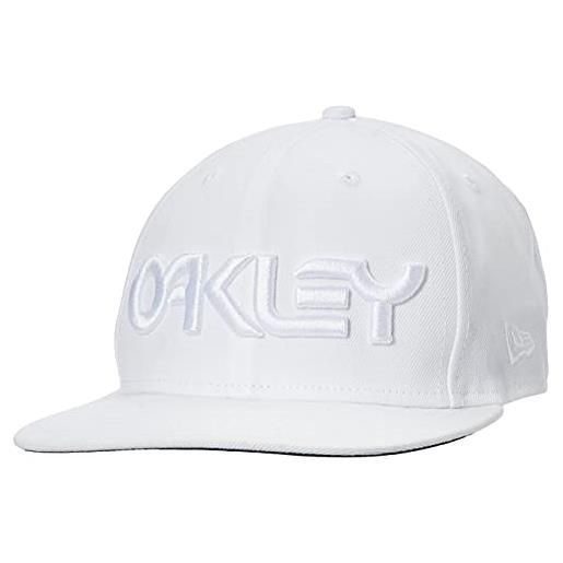 Oakley cappellino mark ii novelty snap back, bianco, one size