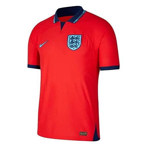 Nike dn0622 season 2022/23 official away t-shirt uomo challenge red/blue void/blue fury s