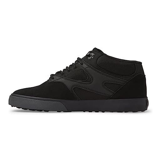 DC Shoes kalis vulc mid wnt, scarpe da ginnastica uomo, nero, 42.5 eu