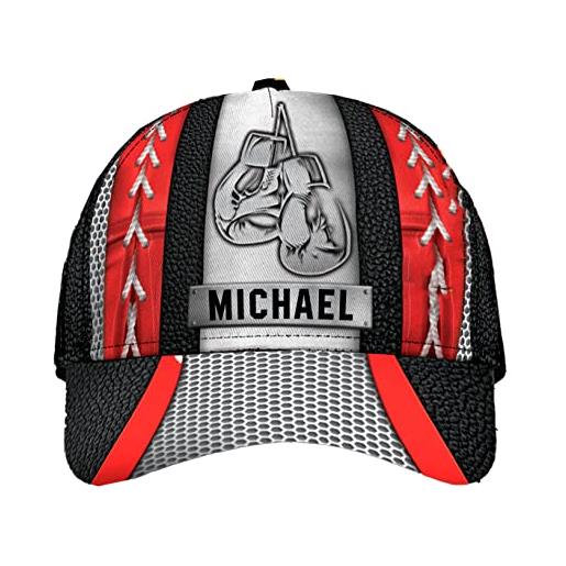 456 trucker cappello pugilato personalizzato rosso nero cappello piatto per outdoor regolabile baseball cap traspirante uomo berretto da baseball donna