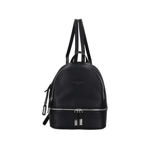 Gaelle reg backpack ecopelle liscio nero ne01 nero medium