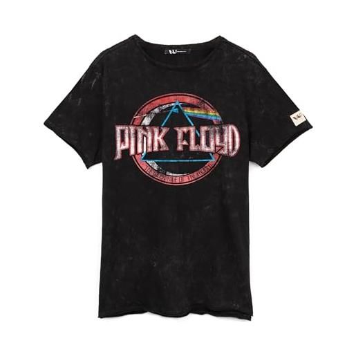 Pink Floyd t-shirt floyd rosa unisex distressed album band music gets black tee l