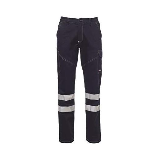 PAYPER pantalone unisex worker reflex (3xl - blu navy) anche con ricamo e stampa
