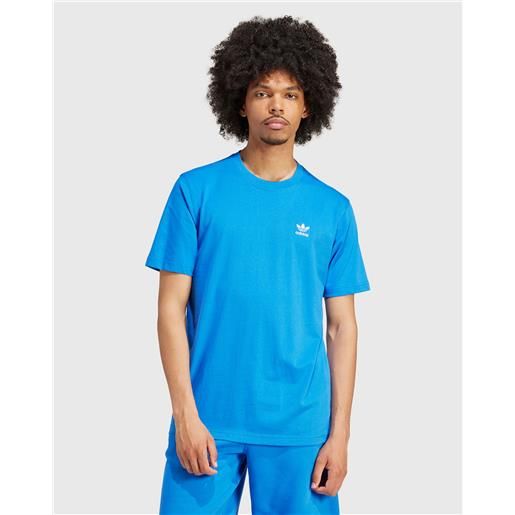 Adidas Originals t-shirt trefoil essentials blu uomo