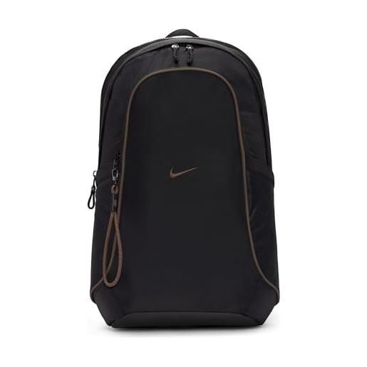 Nike dj9789-010 sportswear essentials zaino sportivo unisex adulto black/black/ironstone taglia misc
