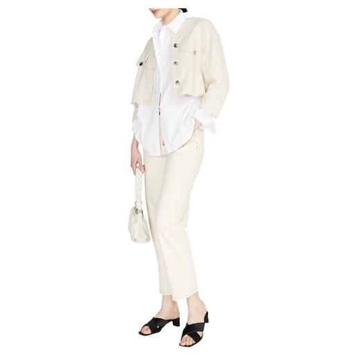 Sisley giacca 21ymln02f, beige 74z, 48 donna