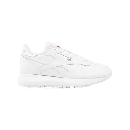 Reebok classic leather sp, sneaker donna, ftwwht/ftwwht/purgry, 40.5 eu