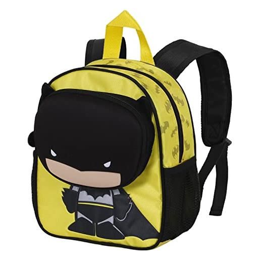 DC Comics batman bobblehead-zaino pocket, giallo, 22 x 28 cm, capacità 6 l