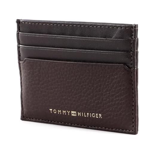 Tommy Hilfiger th premium leather cc holder cognac