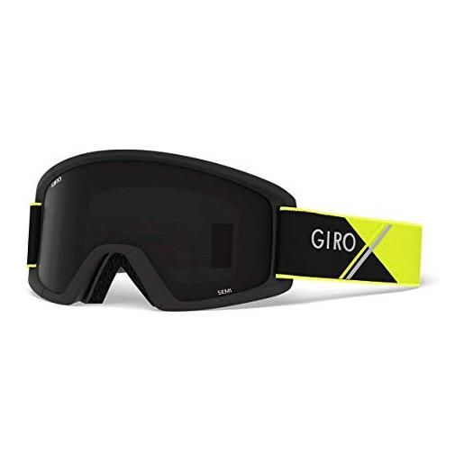 Giro semi snow, occhiali unisex-adulto, ciao giallo sporttech ultra nero/giallo, medium frame