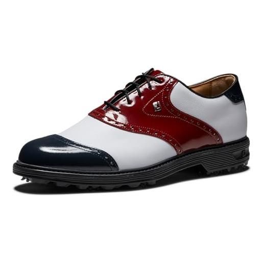 FootJoy serie premiere wilcox, scarpe da golf uomo, vino bianco navy, 44 eu