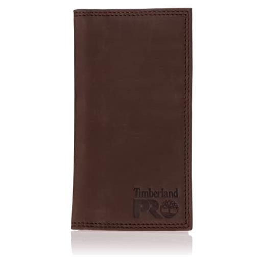 Timberland pro men's leather long bifold rodeo wallet with rfid