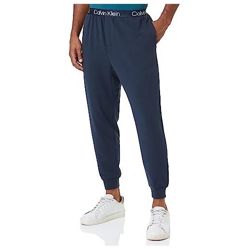 Calvin Klein jogger 000nm2175e pantaloni, grigio (sleek grey), xl uomo