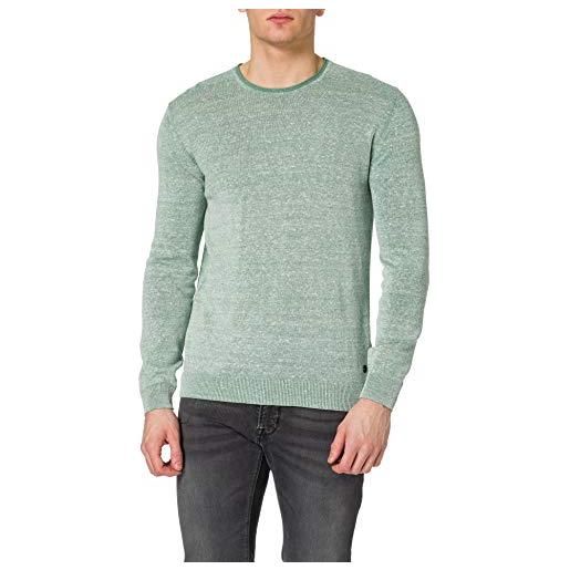 Pierre Cardin maglione da viaggio comfort, verde, xl uomo