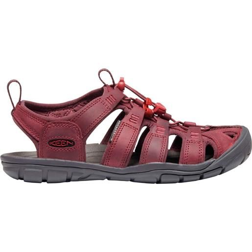 Keen clearwater cnx leather sandals rosso eu 39 donna