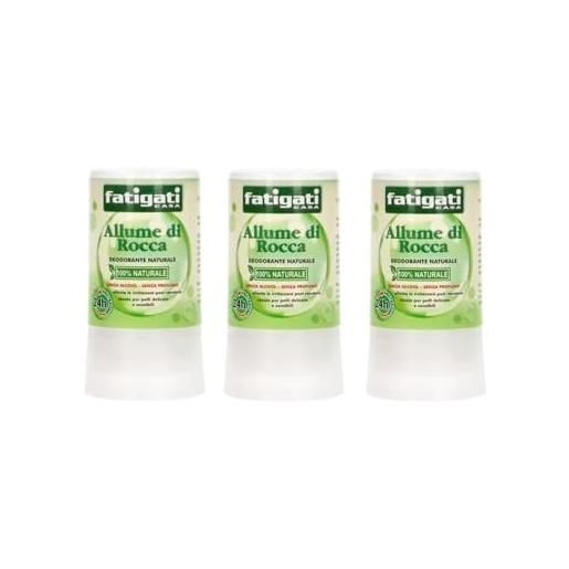 Amami BEAUTY allume di rocca - deodorante stick 100% naturale per pelli sensibili e delicate - senza alcool - senza profumo - 24h protezione - confezione da 6 x 120g - amami beauty shop (6)