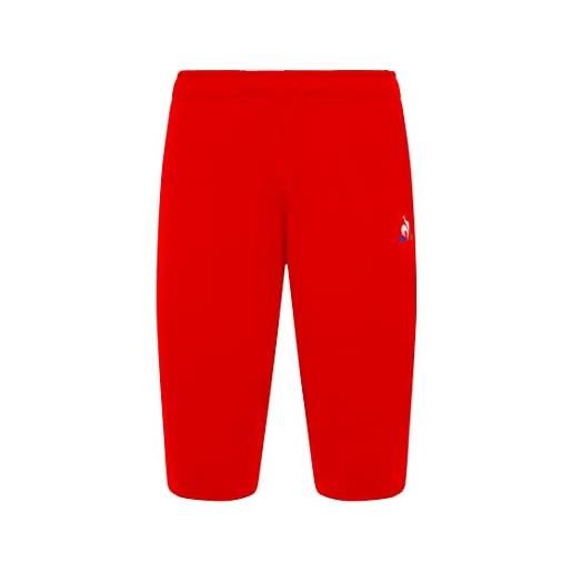 Le Coq Sportif n°1 training bermuda, pantalone corto bambino, rosso vintage, 12a