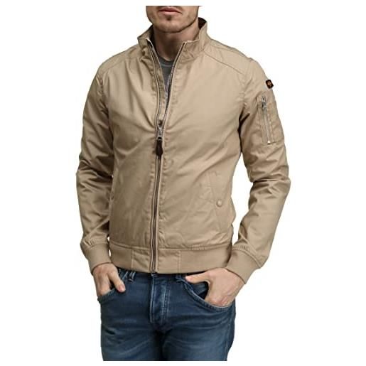 Schott nyc kenny, giacca uomo, beige (lt. Beige), m