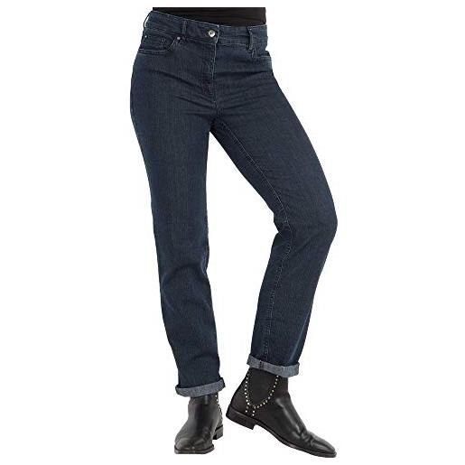 Zerres jeans da donna cora straight fit, blu marino, 48