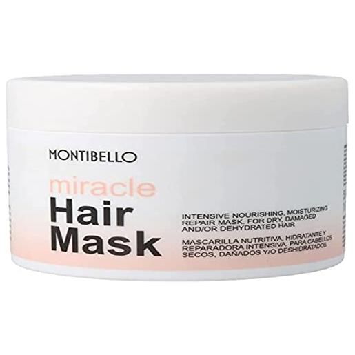 Montibello miracle hair maschera 500 ml, unico, standard