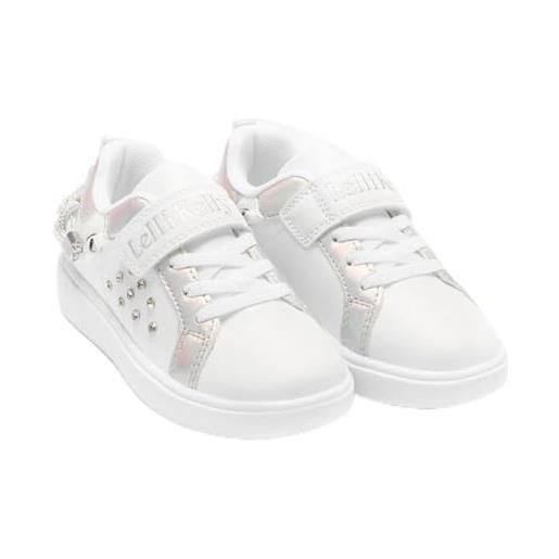 Lelli Kelly lkaa3910 sneakers bambina bianca con braccialetto bianco, 35