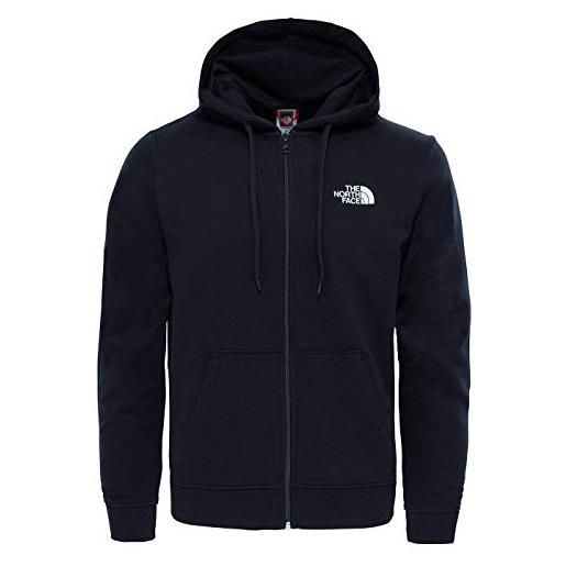 The North Face open gate felpa con cappuccio, uomo, nero (tnf black), xl