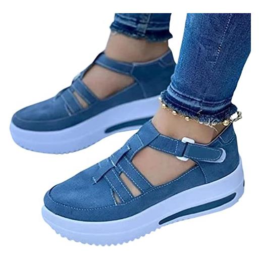 Gaimety scarpe da passeggio swezida - sandali con fondo spesso per camminare | swezida scarpe da passeggio casual da donna, sandali casual per sport, giardinaggio