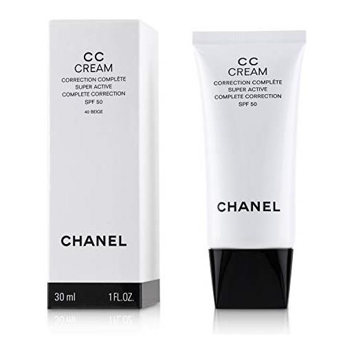 Chanel super active complete correction spf 50 - cc cream, beige 40, 30 ml