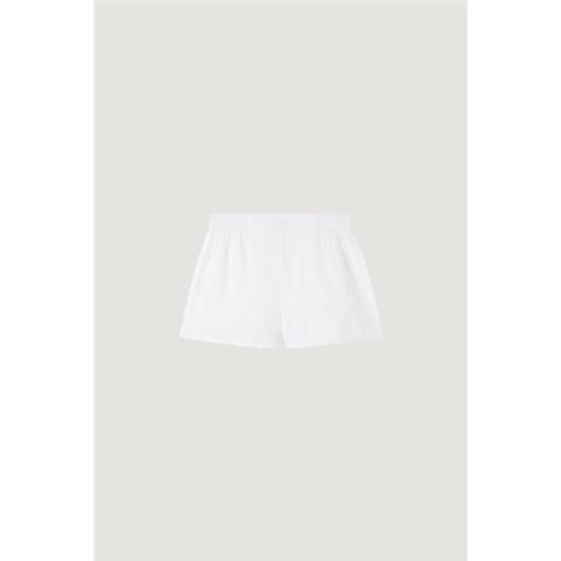 Calzedonia shorts in cotone da bambina bianco