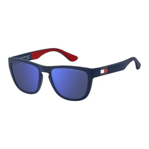 Tommy Hilfiger th 1557/s sunglasses, fll/zs matte blue, one size men's