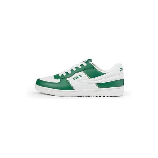 Fila noclaf, scarpe da ginnastica uomo, bianco white verdant green, 41 eu