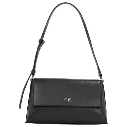 Calvin Klein women ck daily shoulder bag pebble, ck black, one size