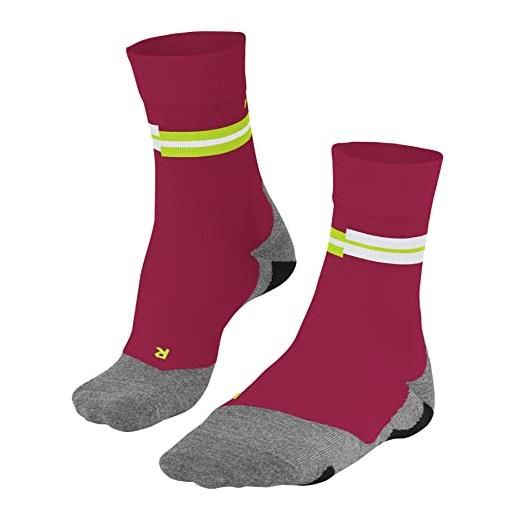 FALKE ru5 race w so filo funzionale antivesciche 1 paio, calzini da corsa donna, rosso rose 8564, 37-38