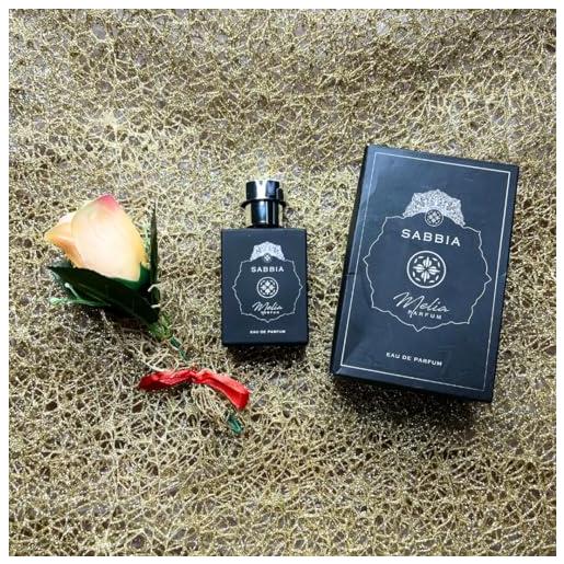 Melia Cosmetica idea regalo donna e uomo - eau de parfum sabbia - melia parfum - fragranza orientale che si trasforma a seconda della pelle (50 ml)