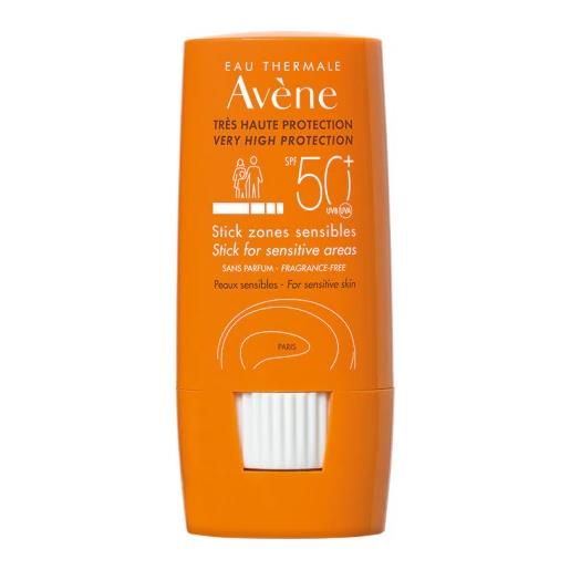 Avene Sole avene linea solare stick zone sensibili 50+ 8gr. 