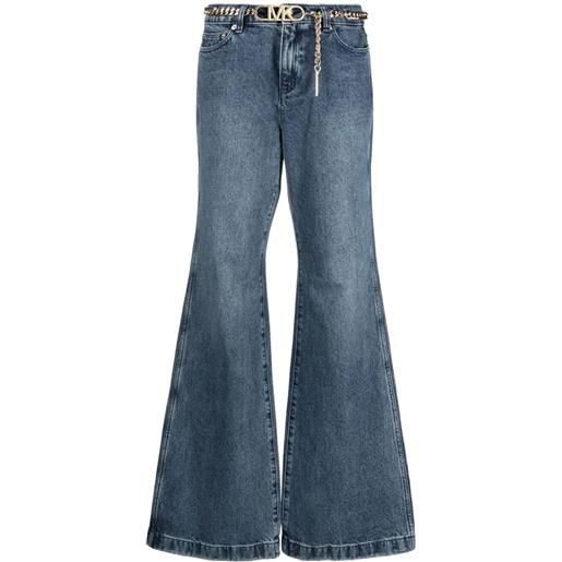 Michael Michael Kors wide flared jeans with belt
