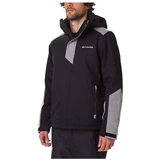 Columbia pala peak - giacca da uomo, uomo, giacca da uomo, 1803911, nero, xl