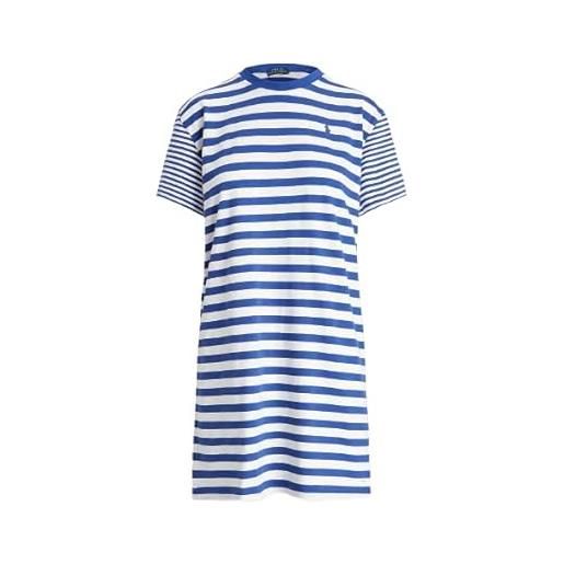 Polo Ralph Lauren abito in jersey a righe m, beach royal/nevis, taglia unica