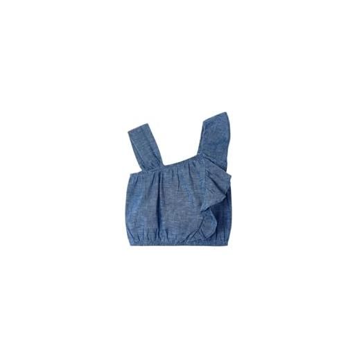 Mayoral blusa lino per bambine e ragazze blu 3 anni (98cm)