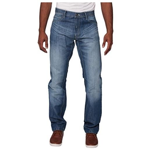 Ze ENZO - jeans - straight - uomo grey 42w x 32l