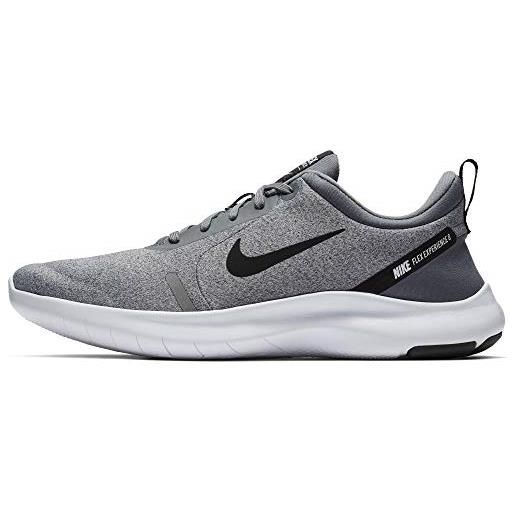 Nike flex experience rn 8, scarpe da running uomo, grigio (cool grey/black/reflecting silver/white 012), 40 eu