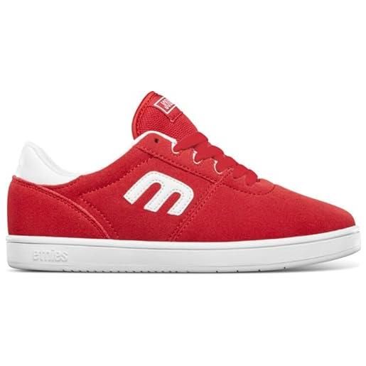 Etnies kids josl1n, scarpa da skate, red/white, 29 eu