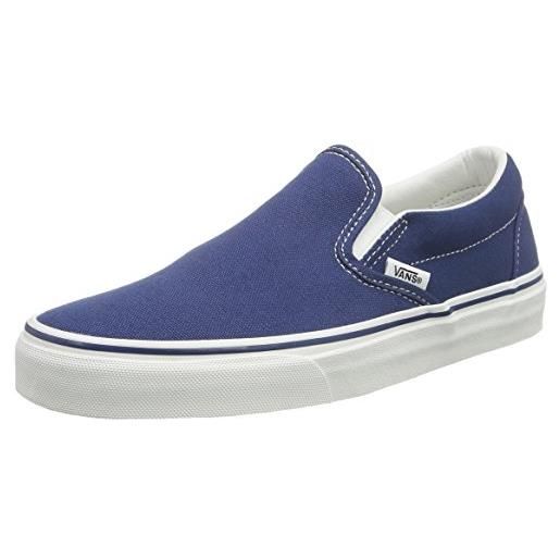 Vans classic slip-on- sneaker unisex adulto, colore blu (poseidon), taglia 36 eu