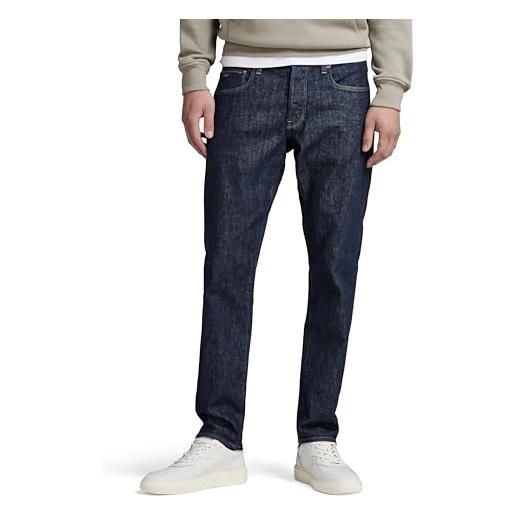 G-STAR RAW jeans 3301 regular affusolati, blu (faded harbor 51003-c967-d331), 34w x 30l uomo