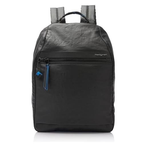 Hedgren backpack large rfid creased black l unisex adulti, creased black, l, casual