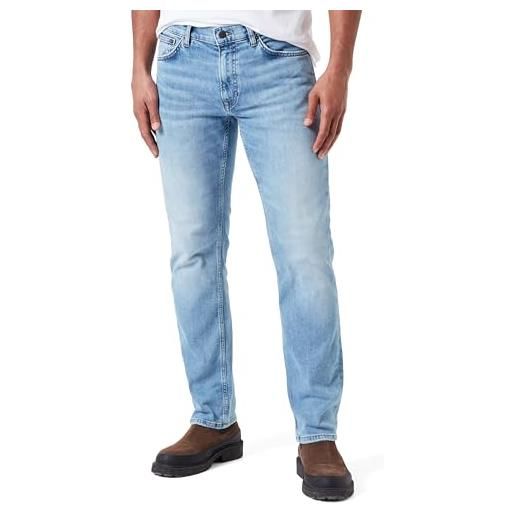 GANT regular jeans, light blue vintage, w34 / l34 uomo