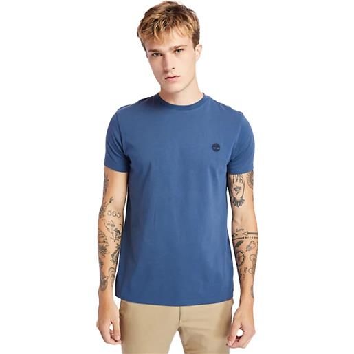 Timberland t-shirt slim dunstan river uomo blu