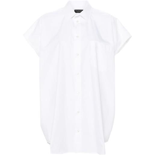 Balenciaga camicia smanicata - bianco